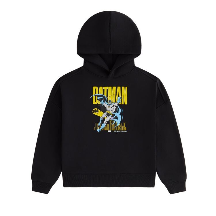 

Худи Kith Kids x Batman Classic Vintage Hoodie Black, черный