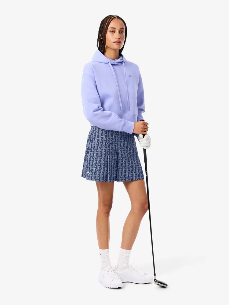 Юбка мини LACOSTE с монограммой, Navy — фото 4