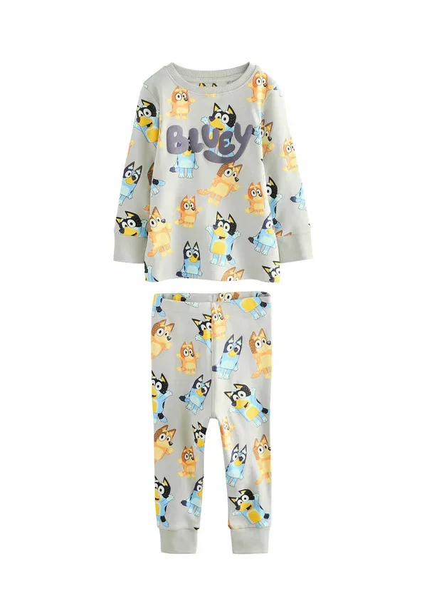 Пижамный комплект с принтом Bluey Regular fit license y snuggle 2 pack set Next, синий — фото 3