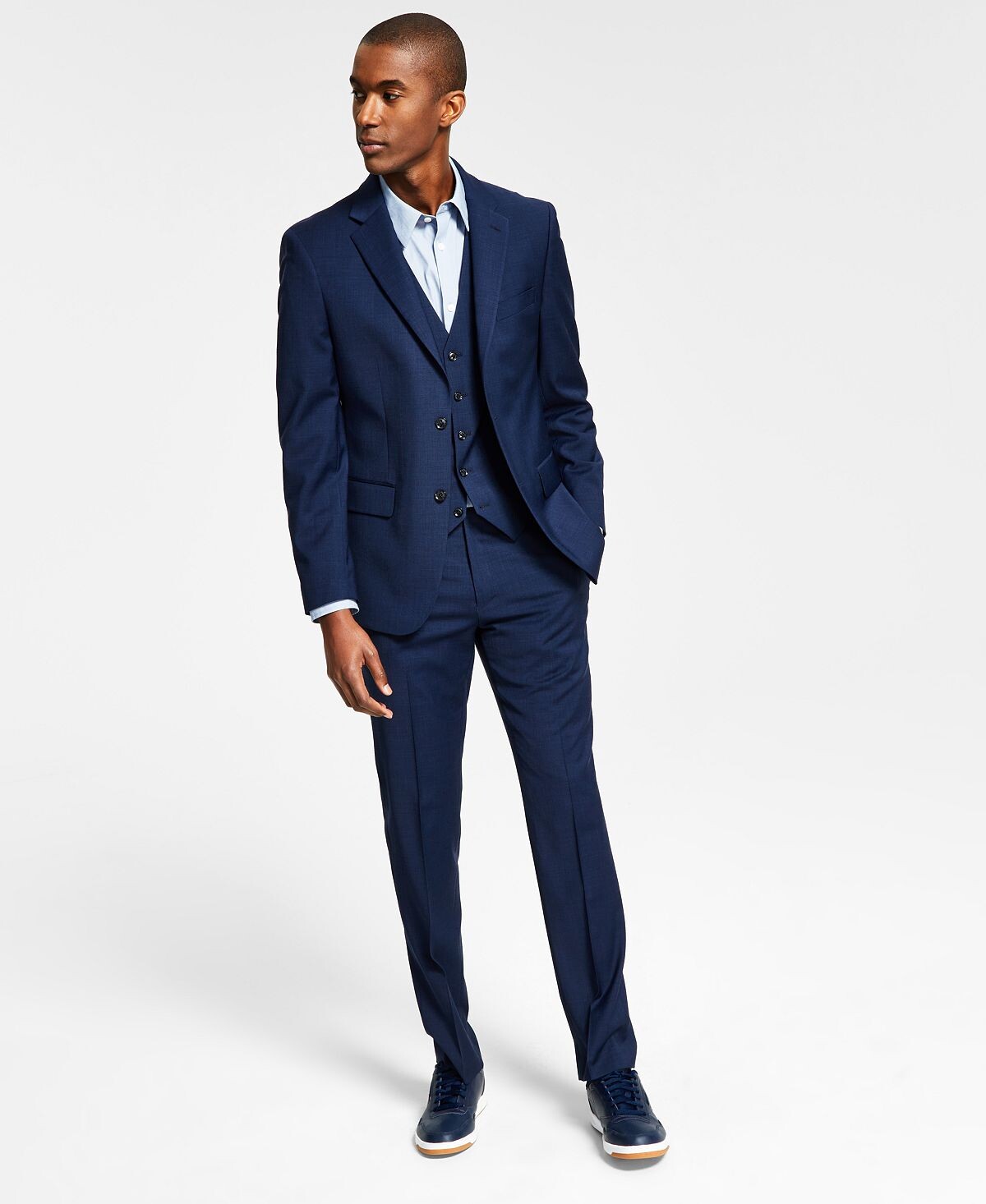 Мужской костюм modern-fit th flex stretch solid, разделяет Tommy Hilfiger, мульти — фото 2