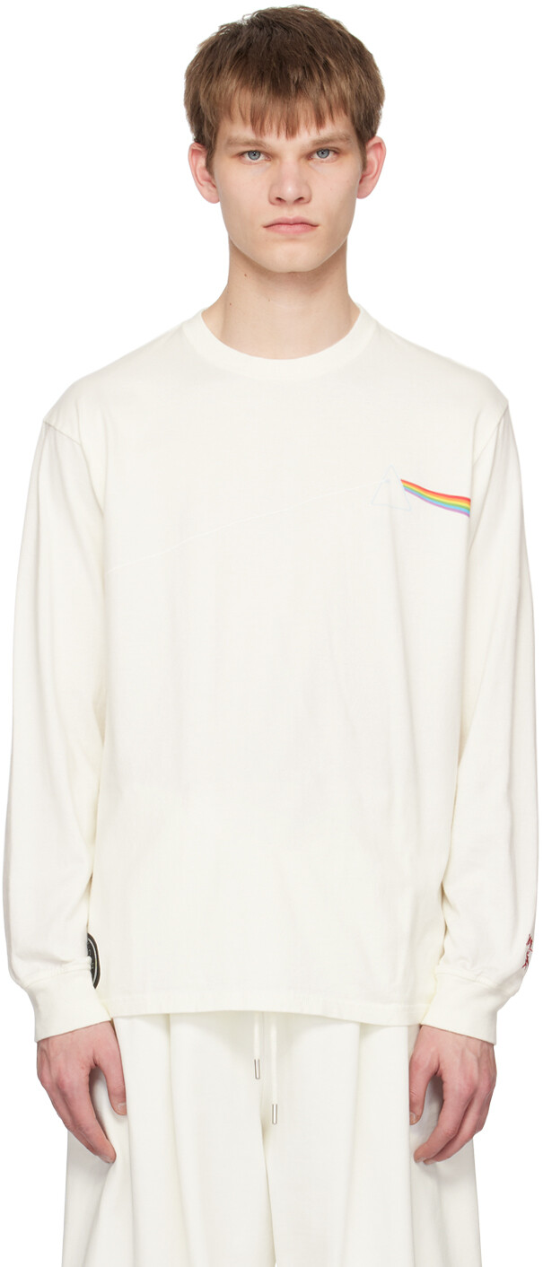

Футболка с длинным рукавом с принтом Off-White Undercover, Белый, Футболка с длинным рукавом с принтом Off-White Undercover