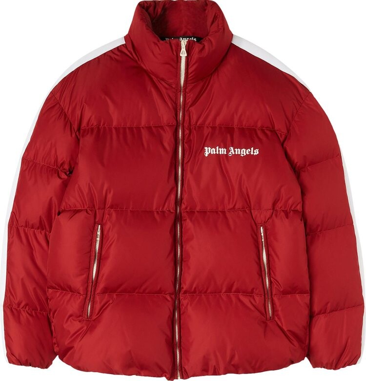 

Куртка Palm Angels Classic Track Down Jacket 'Red/White', красный