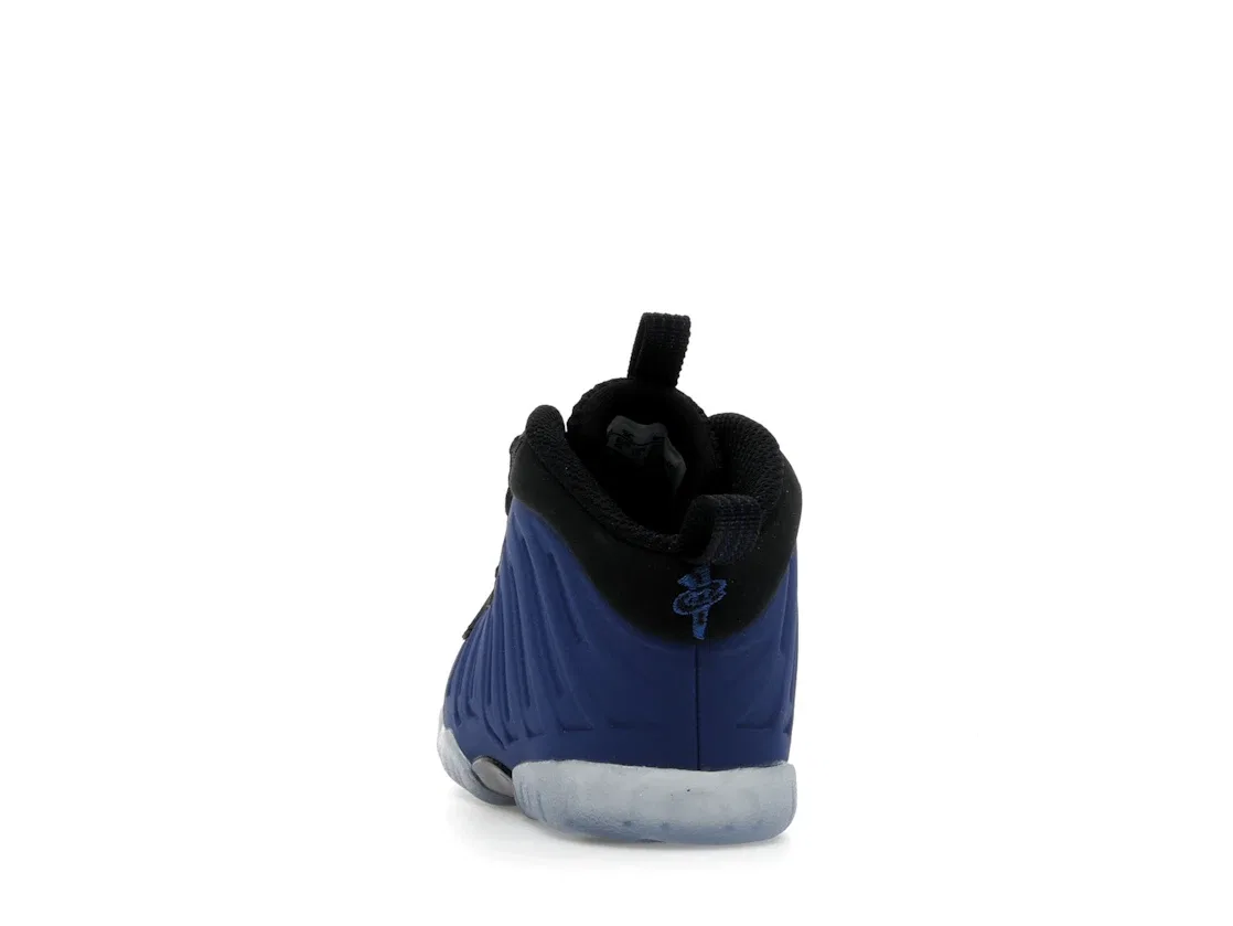 Детские кроссовки для мальчиков с литой подошвой Nike Little Posite One Nike, Deep Royal/Deep Royal/Black Ice — фото 4