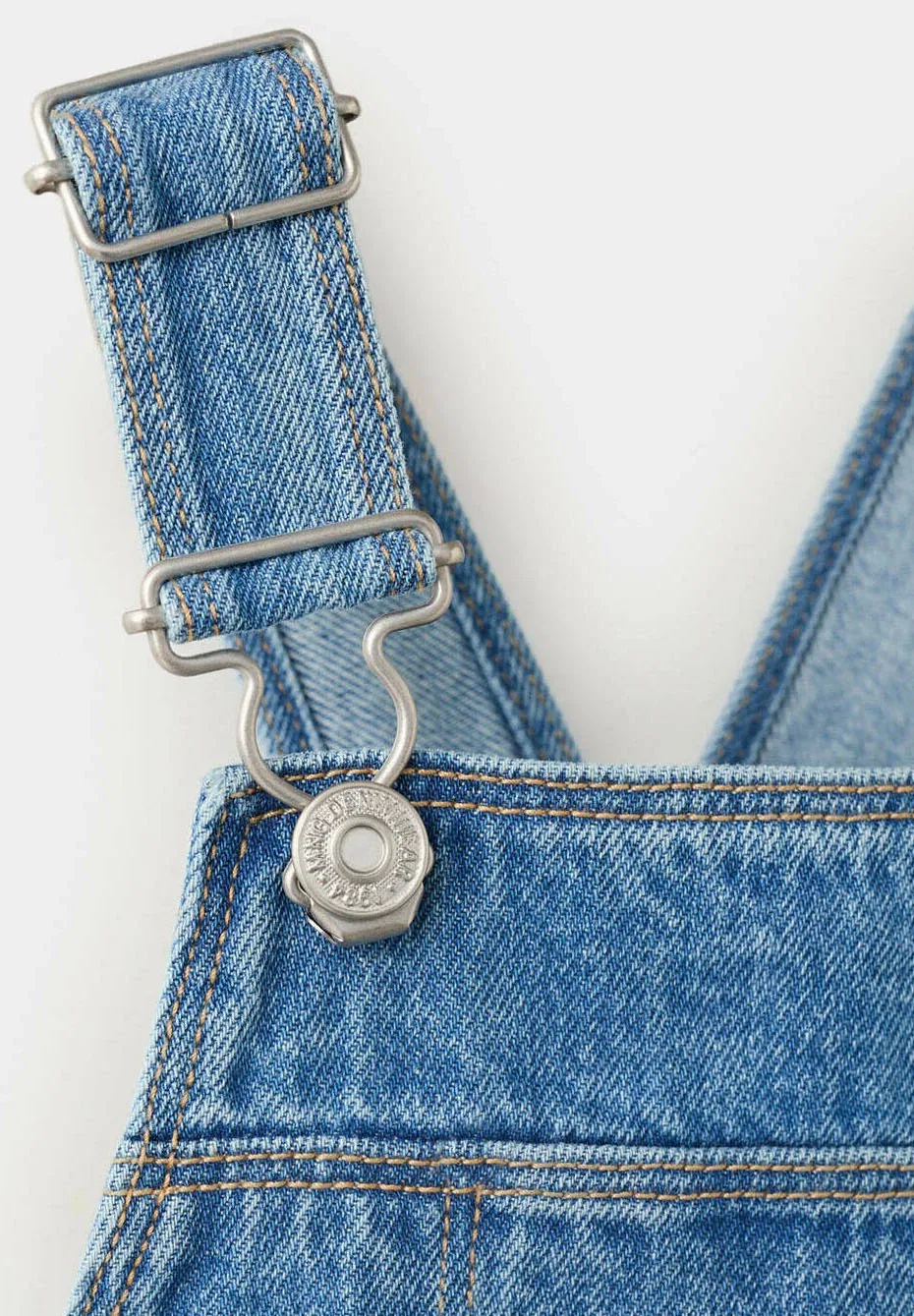 Детские комбинезоны Mango Kids, Medium Blue — фото 3