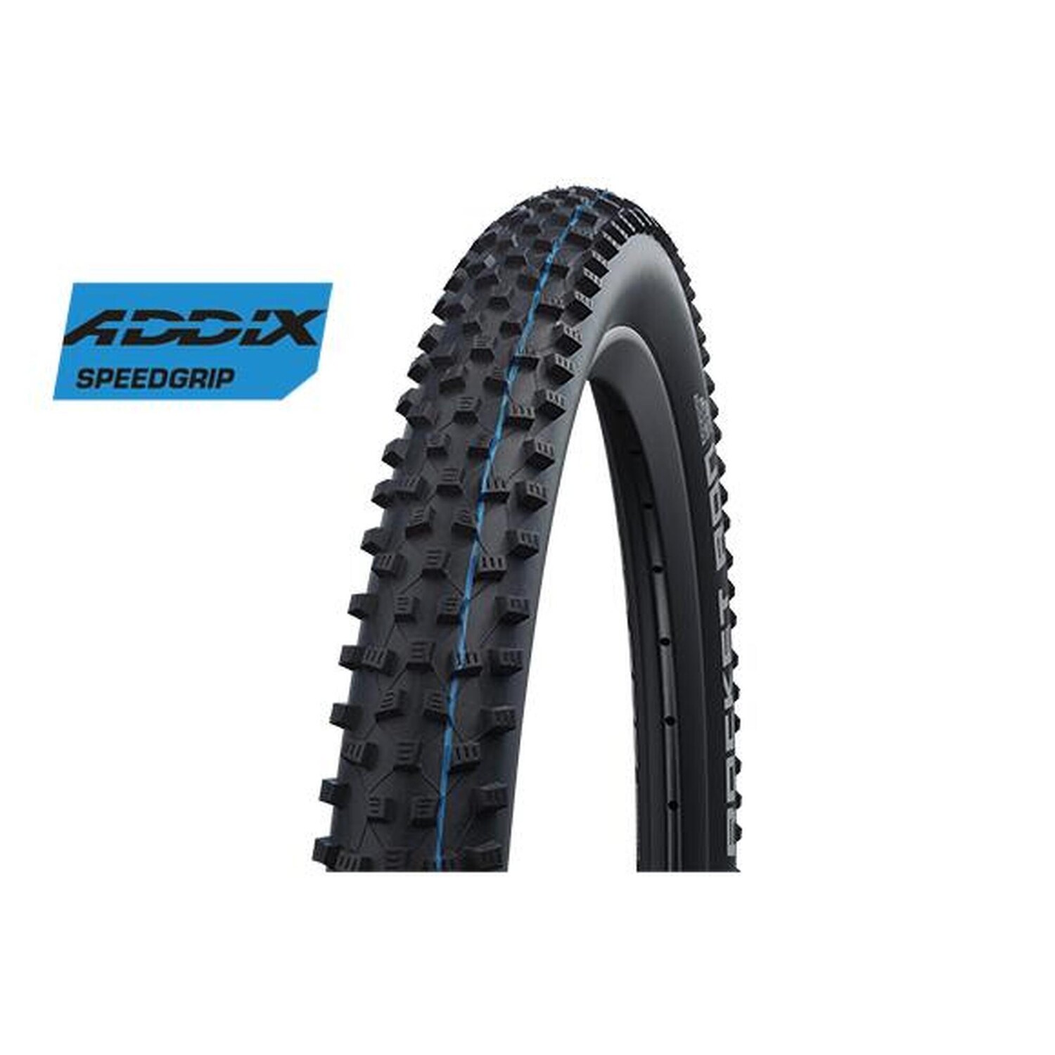 

Мягкая покрышка Schwalbe Rocket Ron 29x2.25 Hs438 Evo Super Ground Tubeless Addix, черный / черный / черный