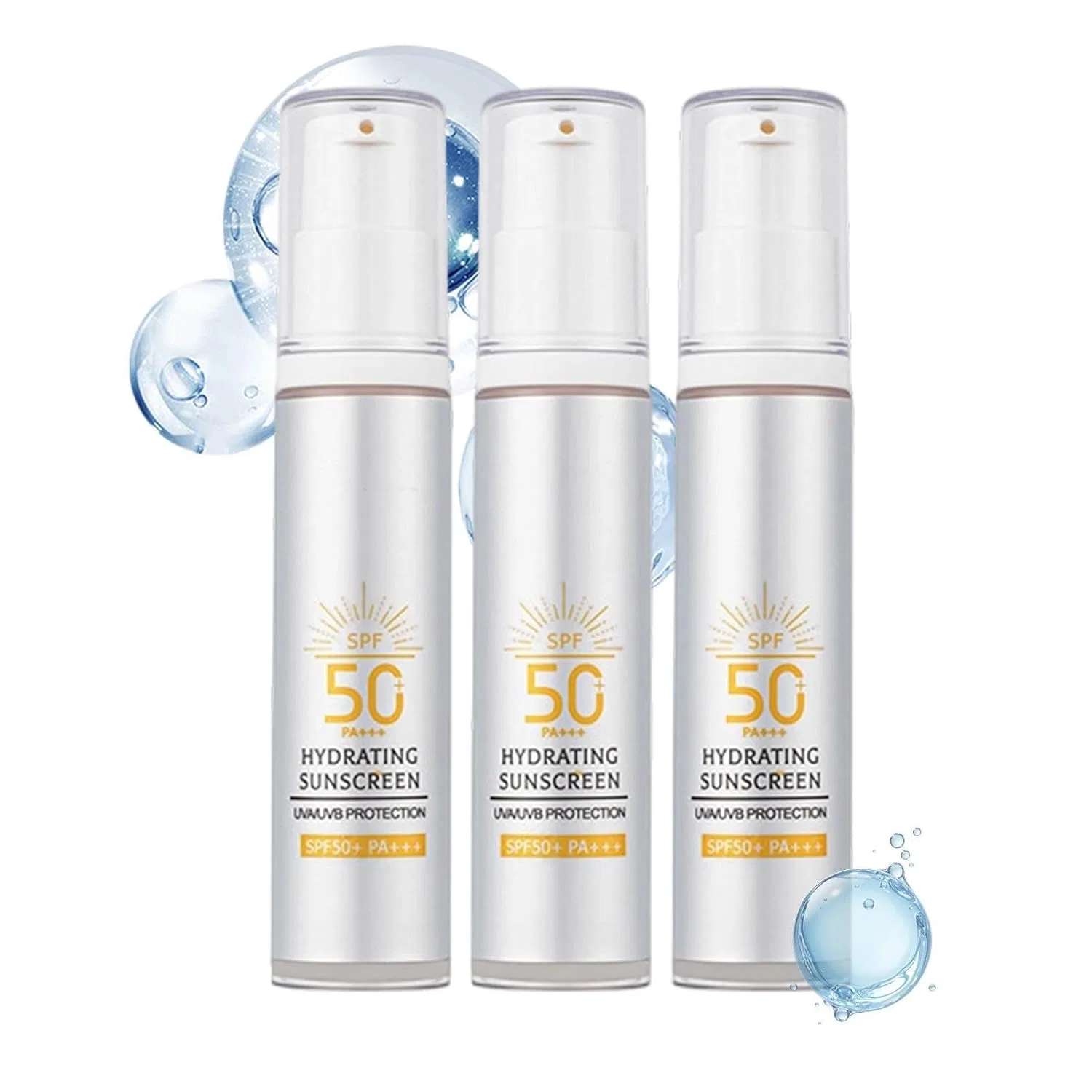 Солнцезащитный крем для лица SPF 50+, увлажняющий, 70 г Generisch