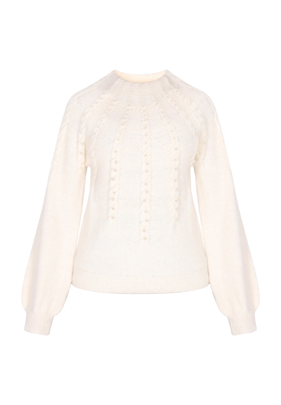 

Тонкий вязаный свитер faina Sweater, белый