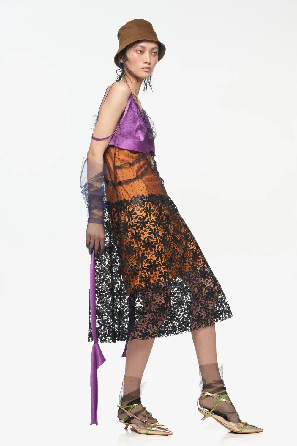 Топ Zara из лимитированной коллекции, фиолетовый — фото 2