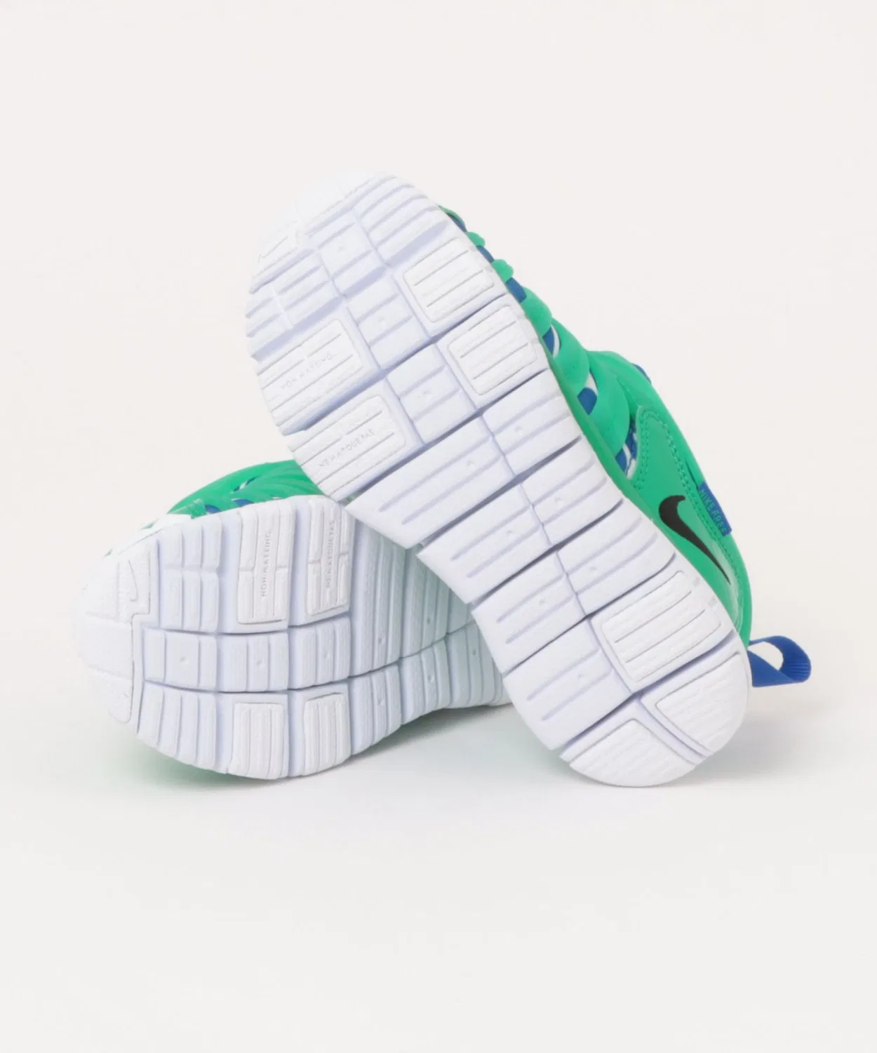 Детские кроссовки с принтом Dynamo Free LILS BP NIKE, Green — фото 3