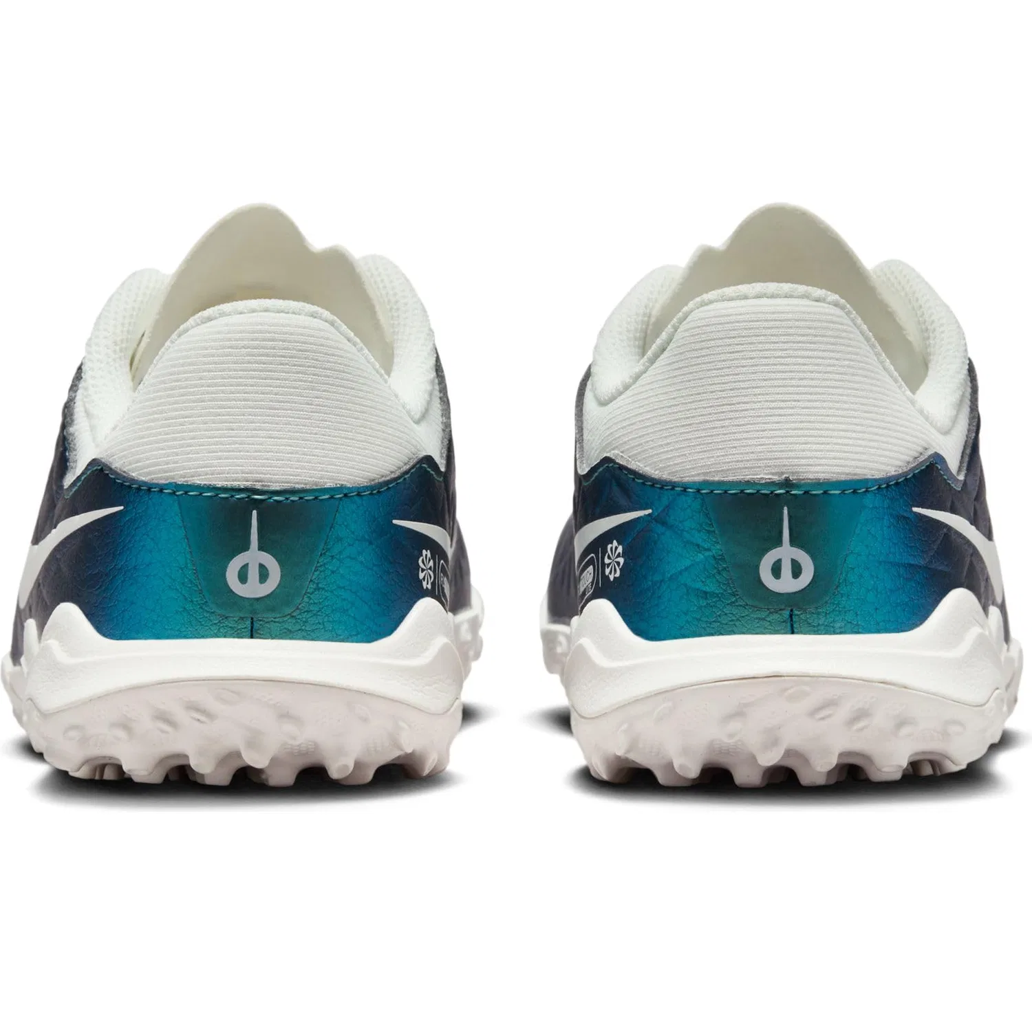 Детские футбольные бутсы для мальчиков с низким верхом Jr Legend 10 Academy Tf NIKE, Dk Atomic Teal Sail — фото 2