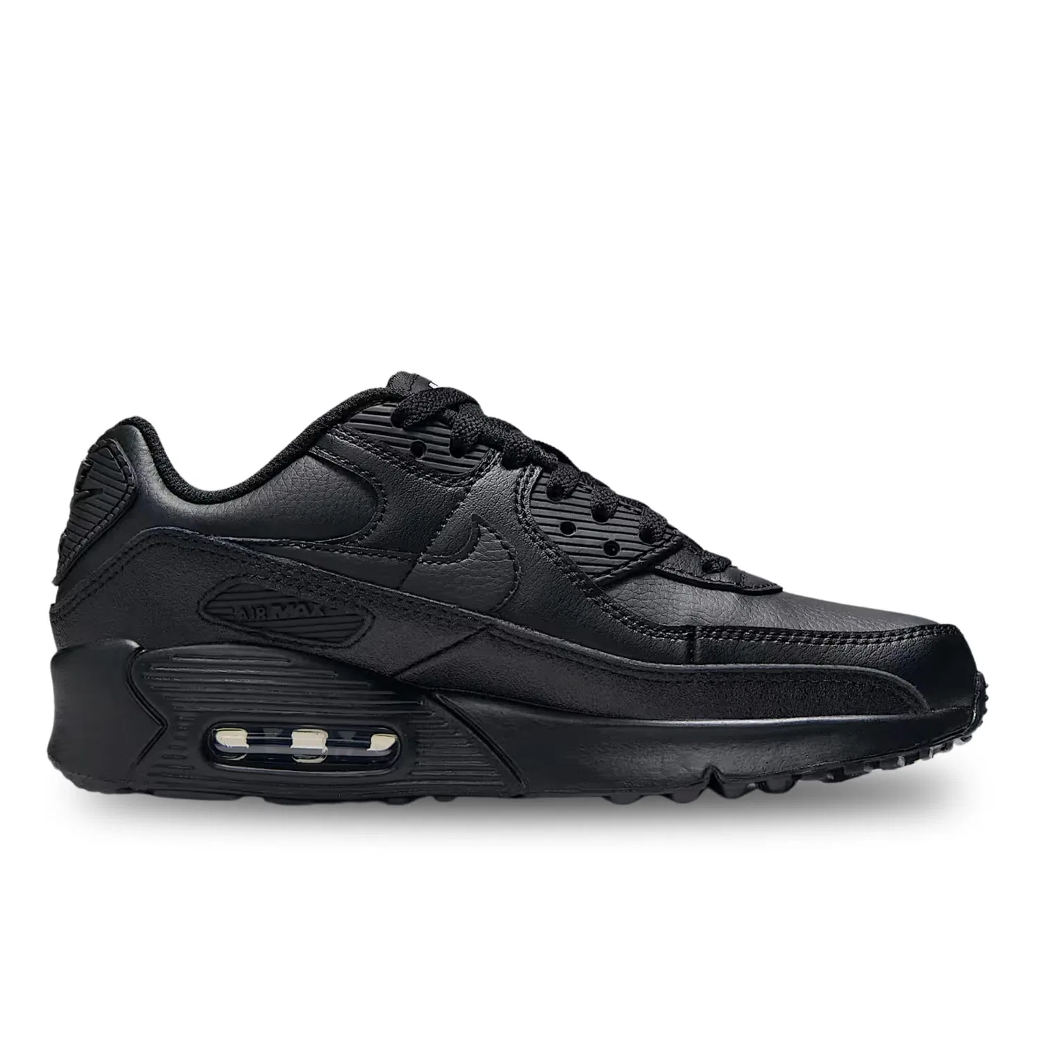 Детские кроссовки с амортизацией Air Max 90 LTR NIKE, Black — фото 2