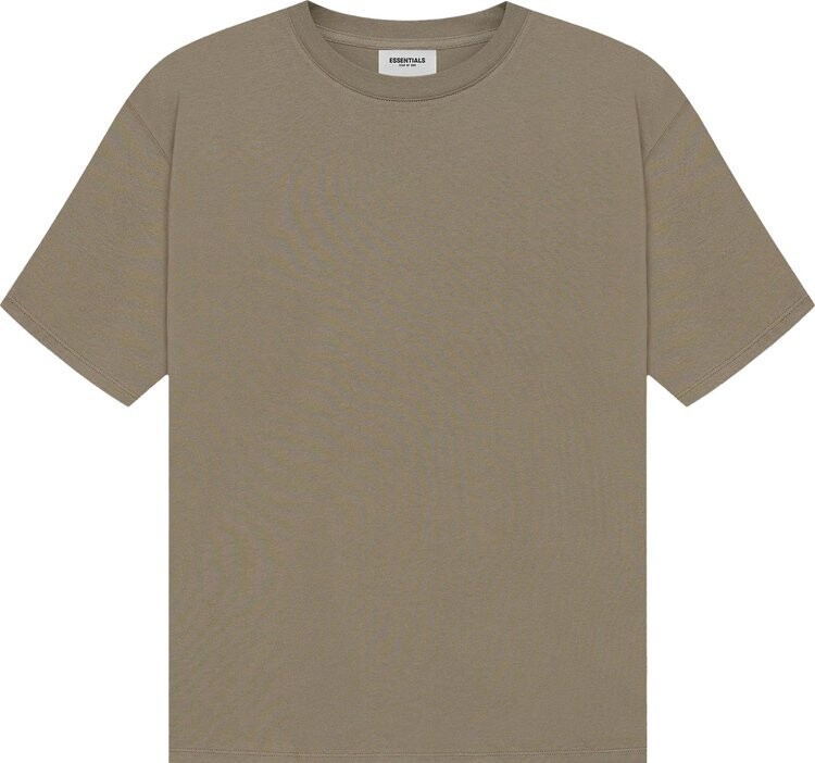 Футболка Fear of God Essentials Short-Sleeve Tee 'Taupe', загар — фото 2