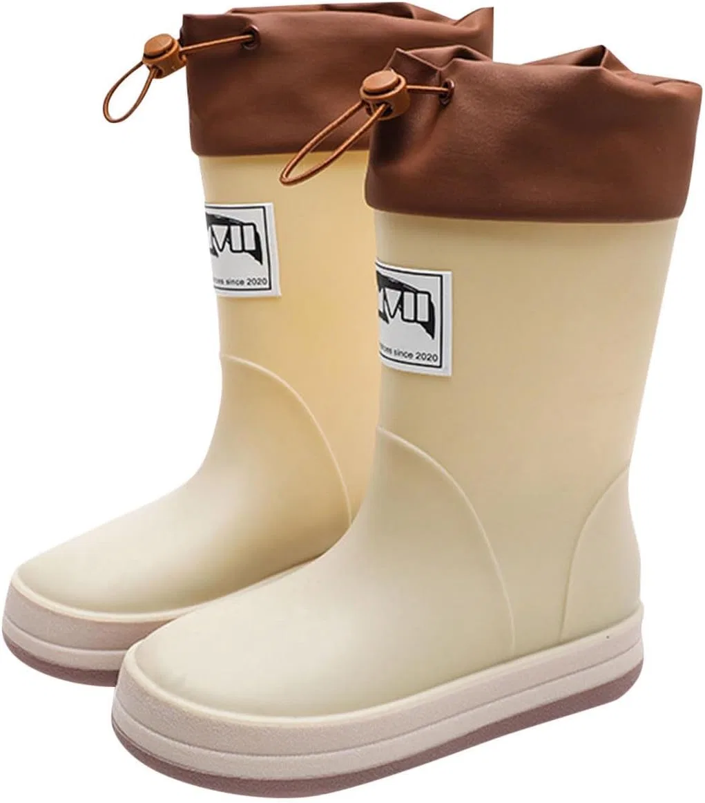 Детские резиновые сапоги для девочек IWIHMIV, Beige