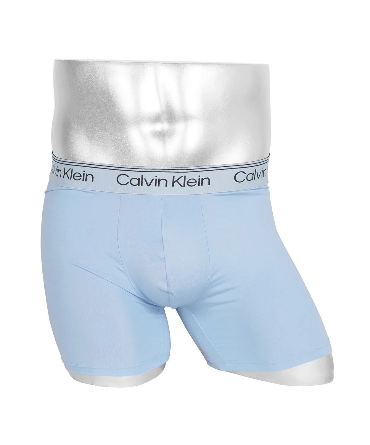 Мужские длинные боксеры Micro Stretch Relaunch Calvin Klein, Blue