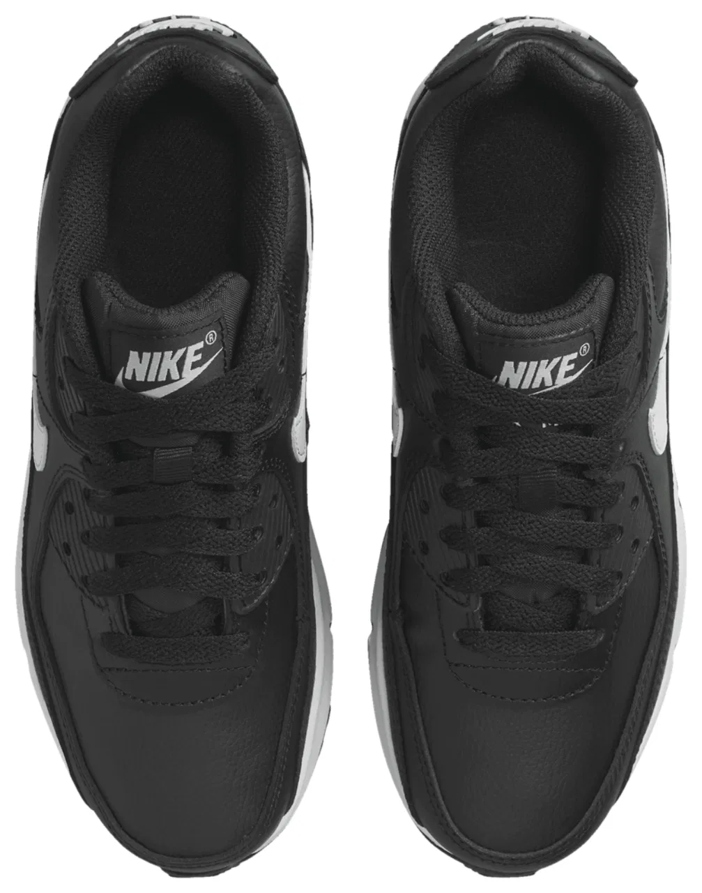 Кроссовки для мальчиков Air Max 90 Nike, черный/белый — фото 4