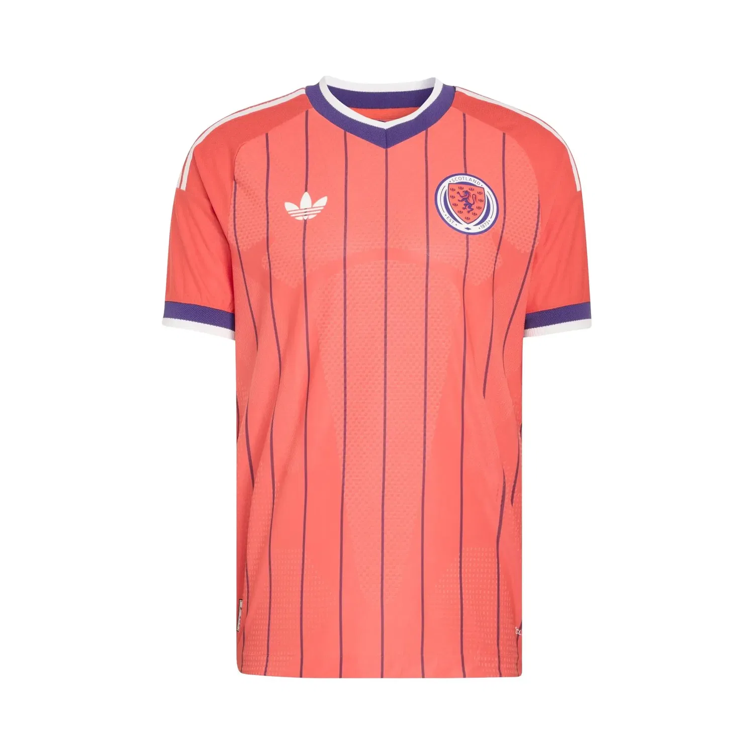 Оригинальная выездная футболка Adidas Scotland 26, красный