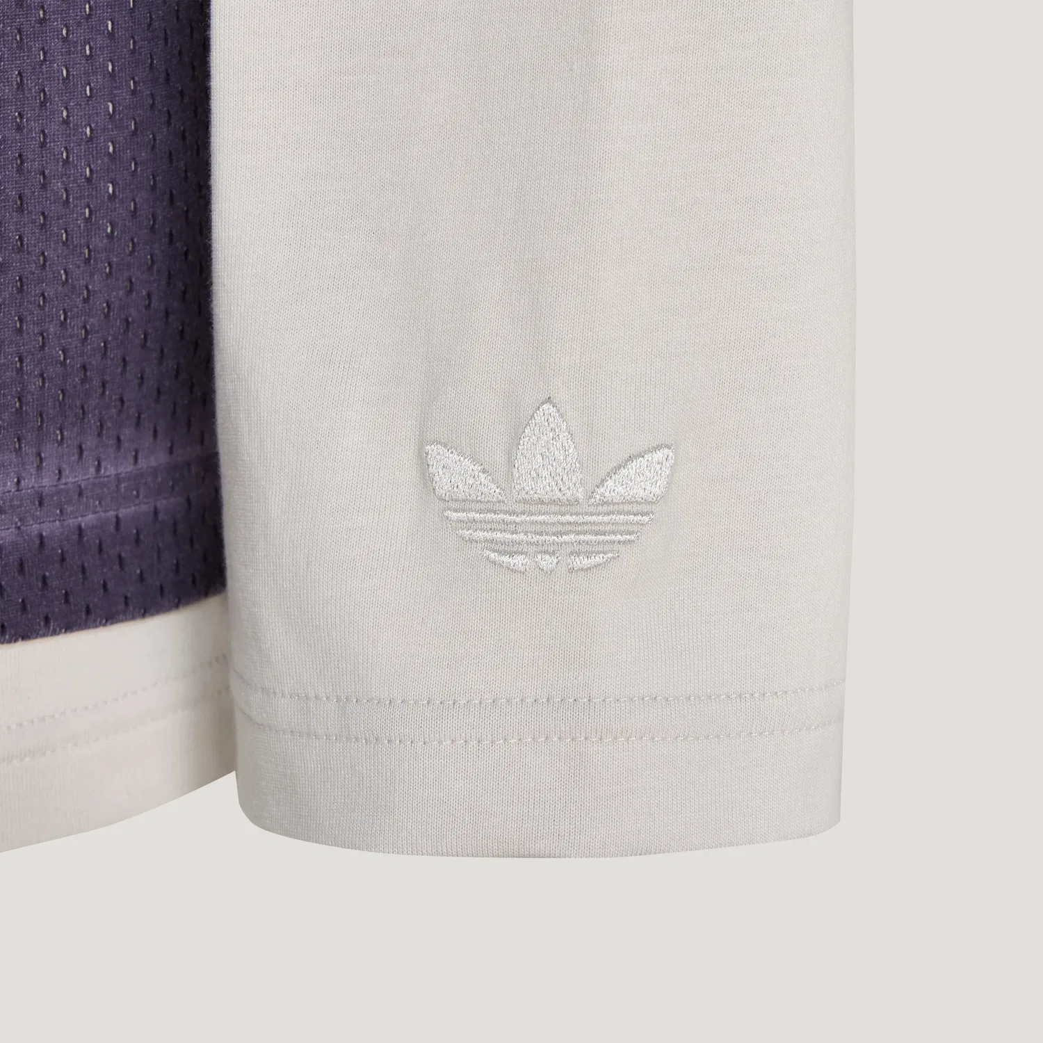 Мужская футболка с круглым вырезом Dark Violet Adidas Originals — фото 4