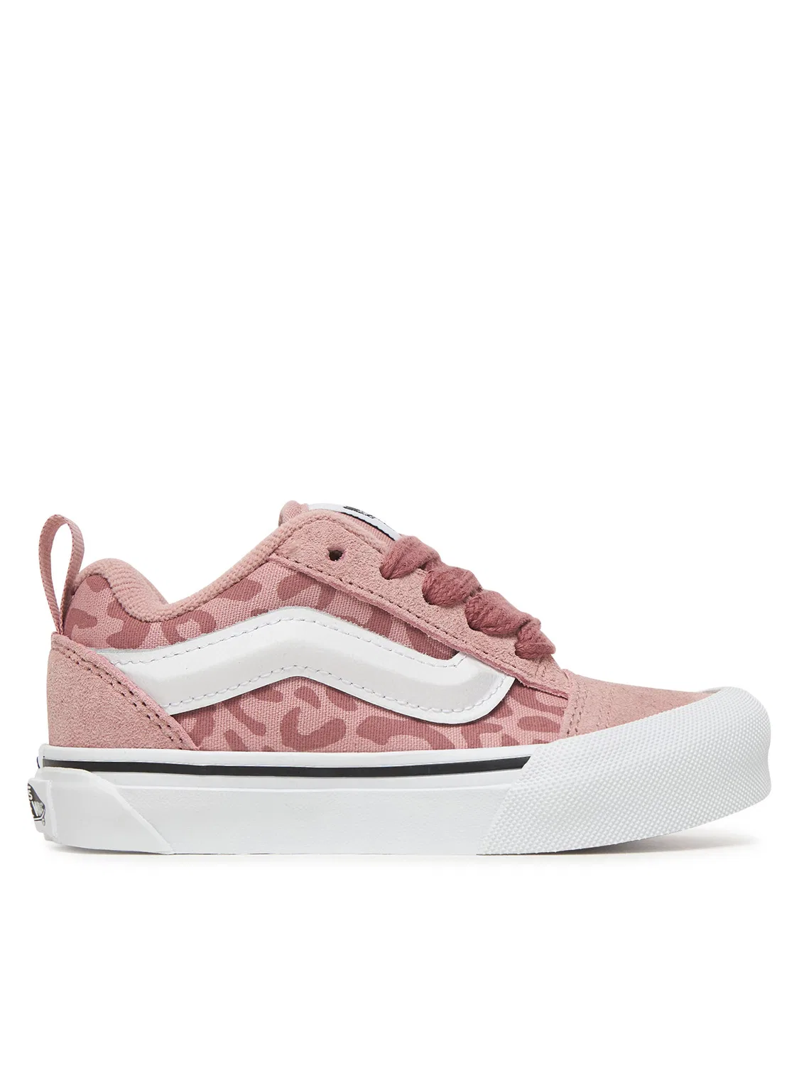 Кроссовки для девочки Knu Skool Vans, розовый