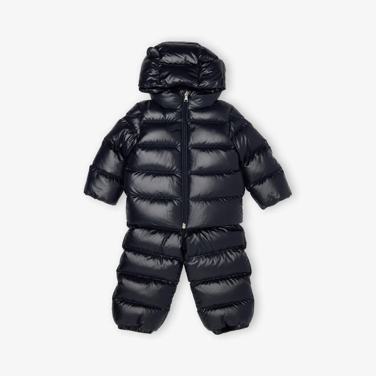 Комплект Deidre: пуховая куртка и комбинезон, размер 6 месяцев - 3 года Moncler, темно-синий — фото 4