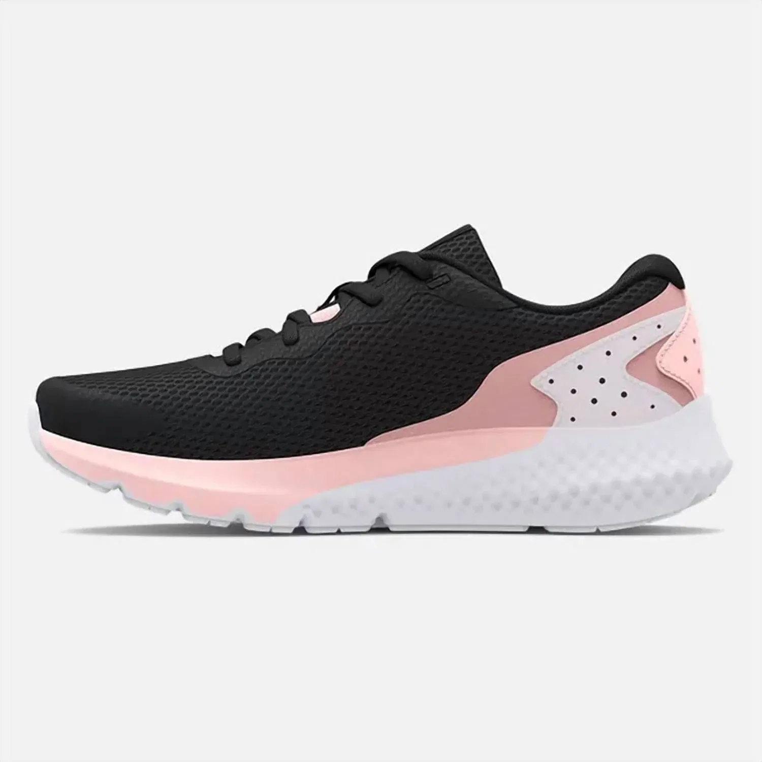 Детские кроссовки для мальчиков легкие дышащие Under Armour UA Rogue 3, Jet Gray — фото 2