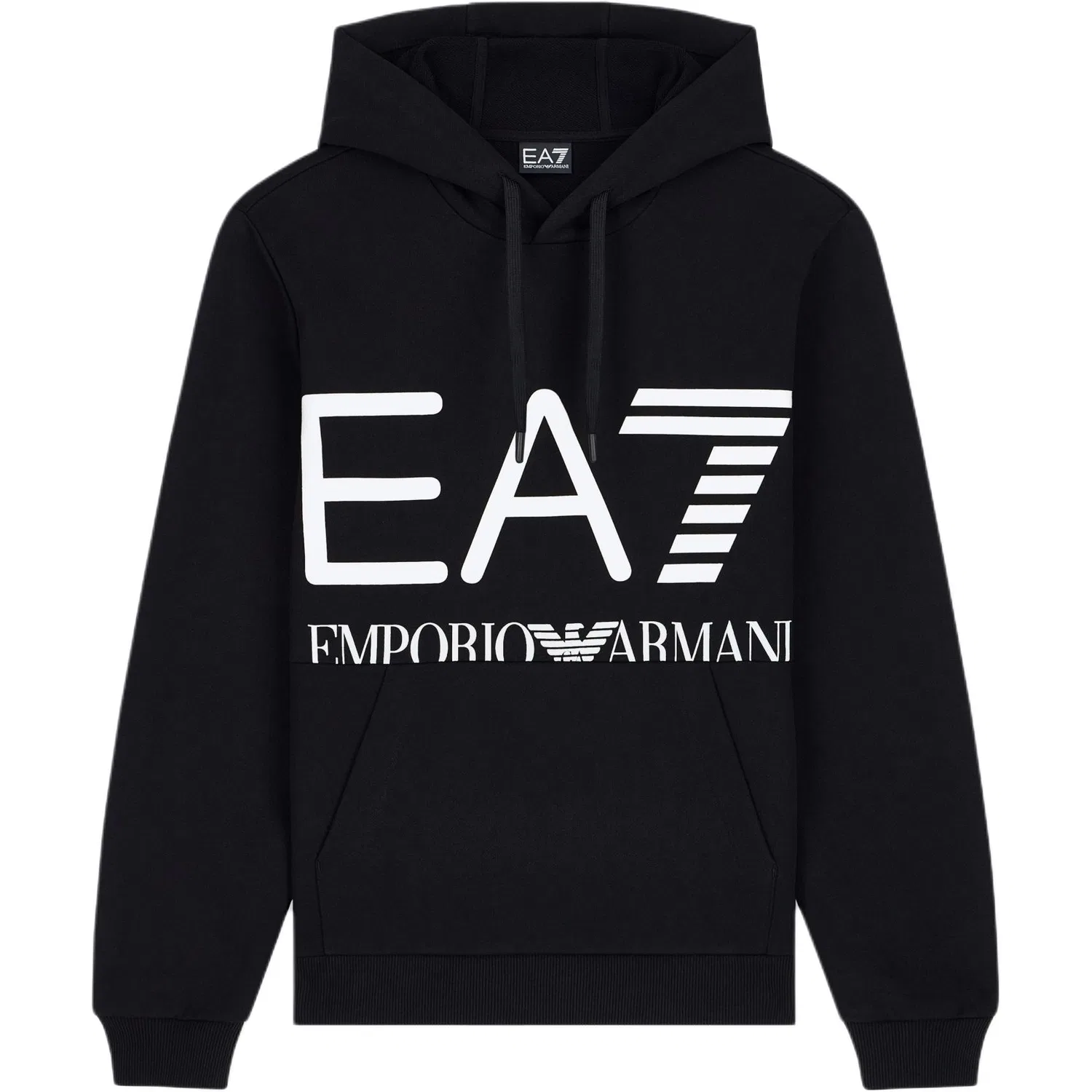 Мужской худи с капюшоном Emporio Armani, Black