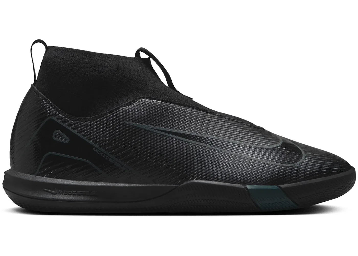 Детские бутсы Nike Mercurial Superfly 10 Academy IC, Black/Deep Jungle/Black