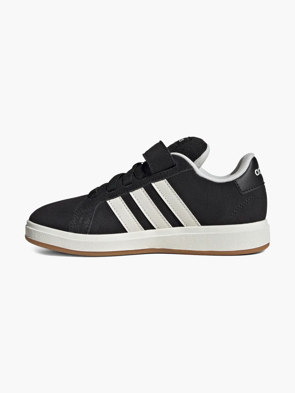 Мальчиковые полуботинки Grand Court 00S EL C Adidas, черный — фото 2