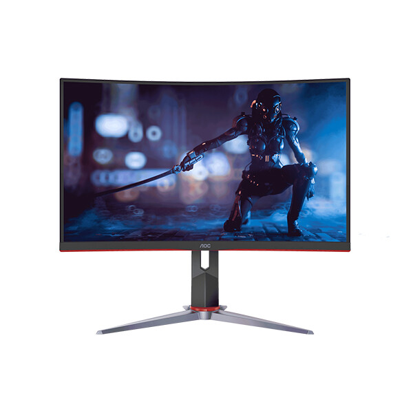 

Монитор игровой изогнутый AOC C27G2Z, 27", 1920 х 1080, 240 Гц, VA, черный