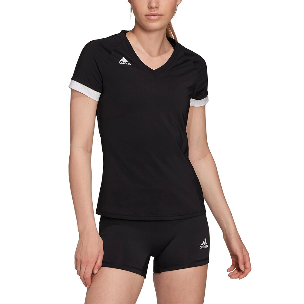 

Футболка Adidas Quickset Jersey, черный/белый