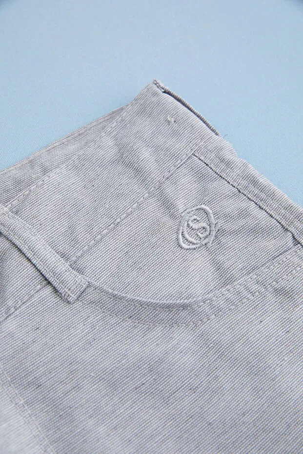 Детские шорты карго для мальчиков регулируемые Fulla Moda, Gray — фото 2