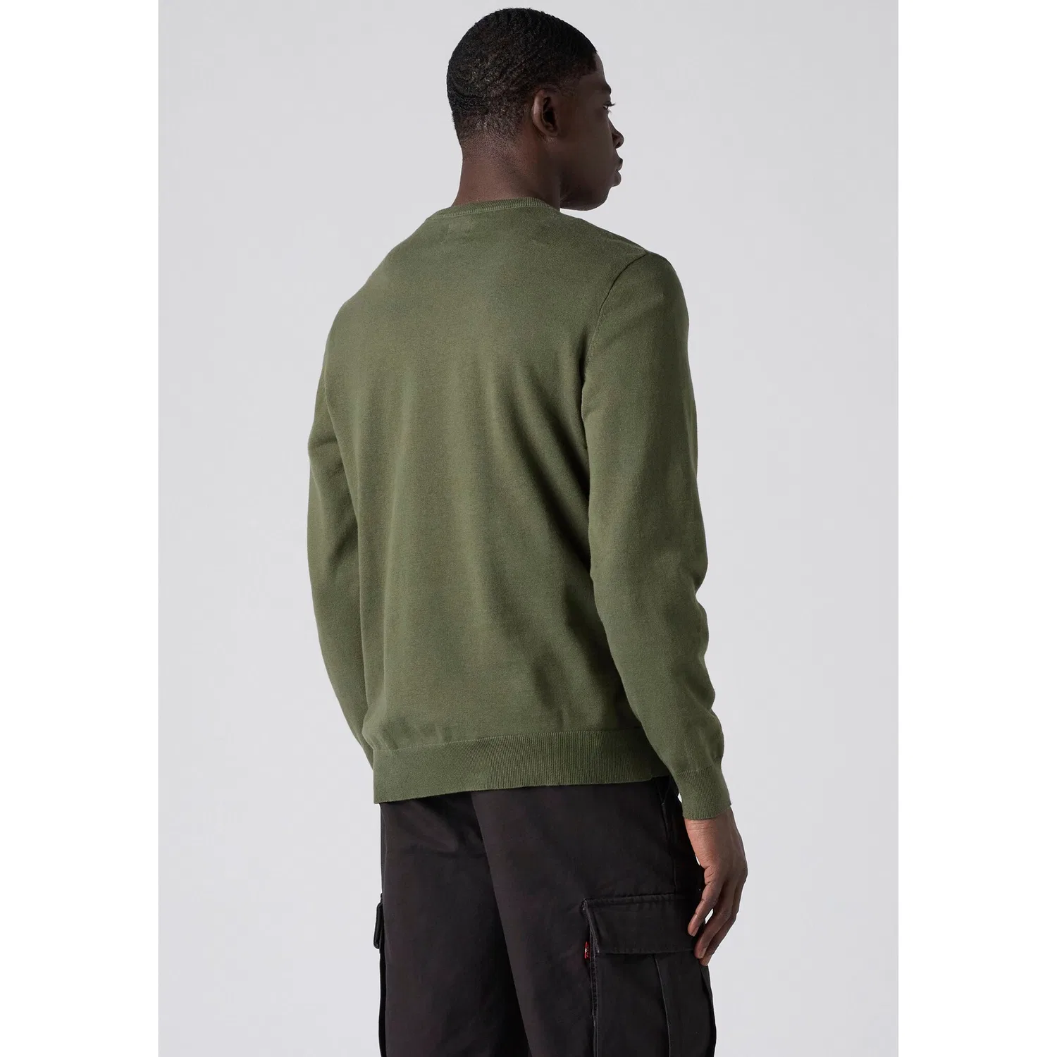 Мужской свитер с круглым вырезом Lightweight Hm Sweater Levi's, Deep Depths — фото 3