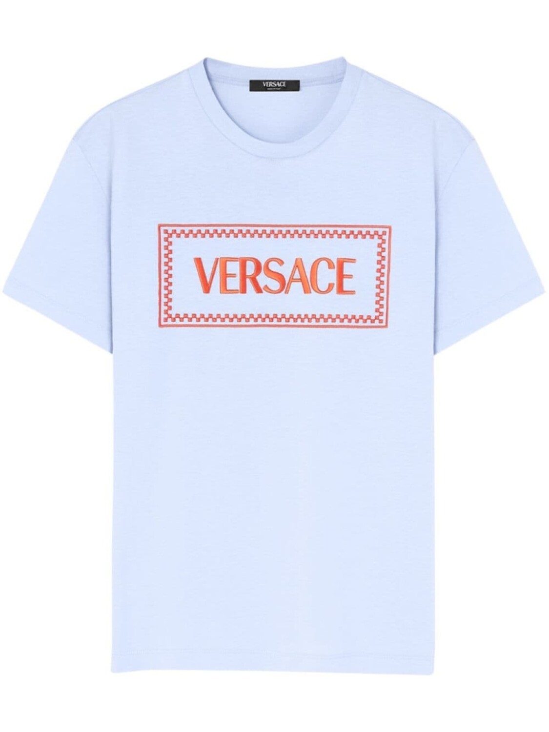 

Versace футболка с логотипом, синий