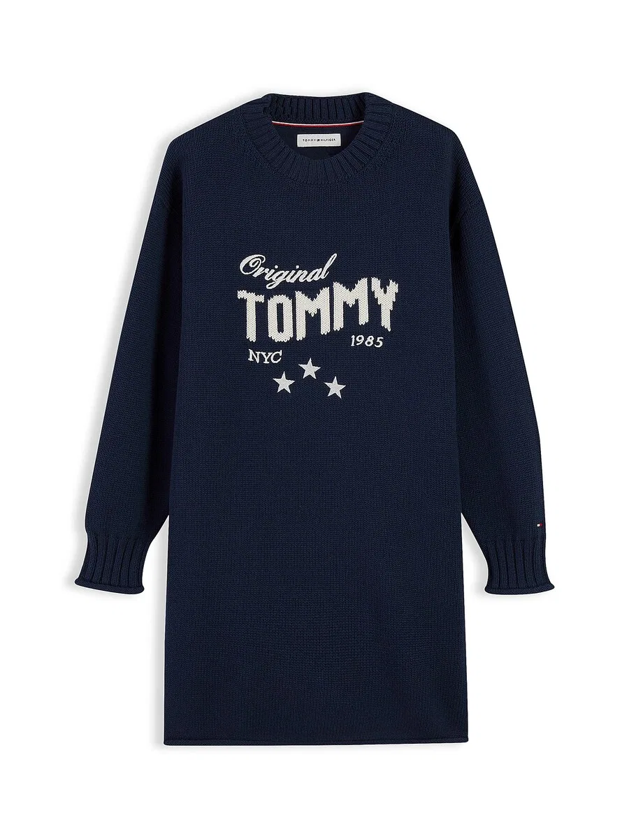 Платье TOMMY HILFIGER цвета морской волны