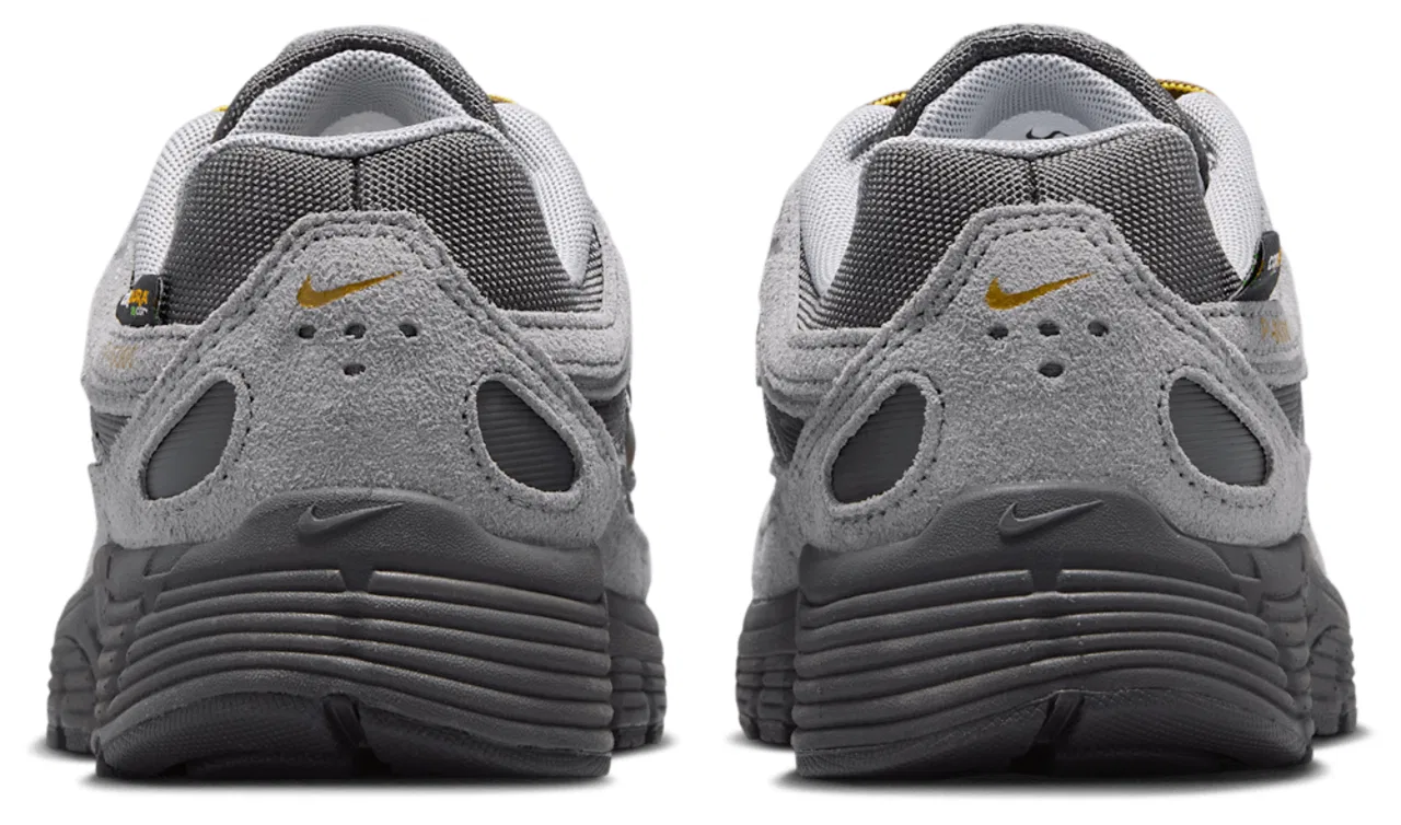Кроссовки для мальчиков P-6000 Premium Nike, цвет Golden Hops/Pencil Point/Medium Ash — фото 3