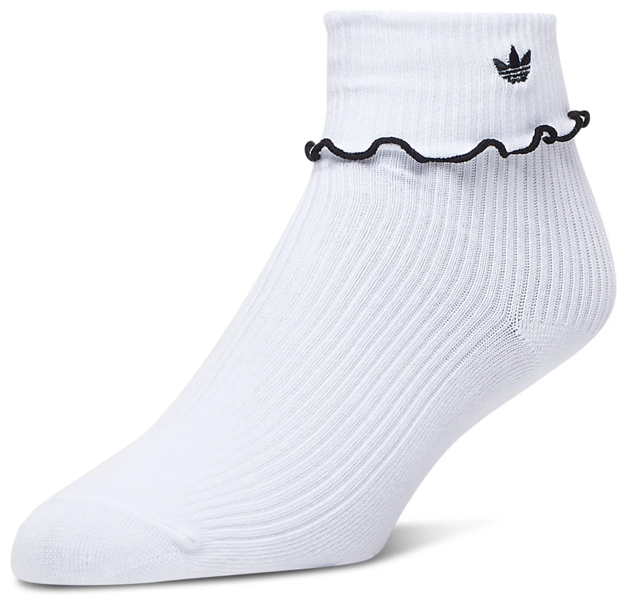 Женские носки с рюшами, комплект из 3 пар, Fold Ruffle 3-Pack, adidas, Multi — фото 4