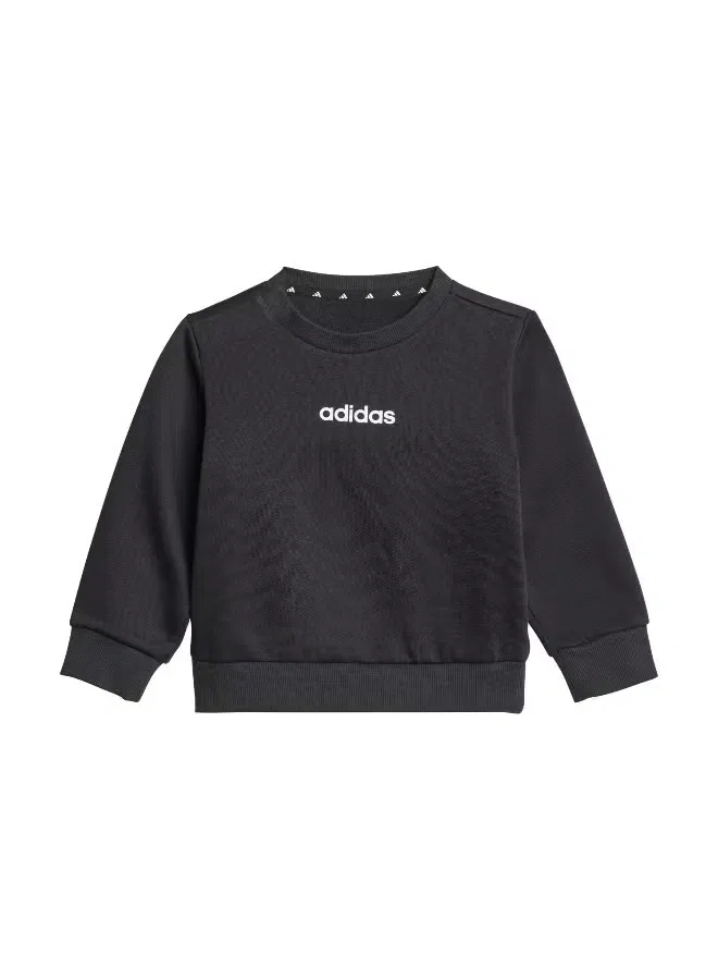 Комплект из флиса с длинными штанами Essentials Adidas, черный — фото 2