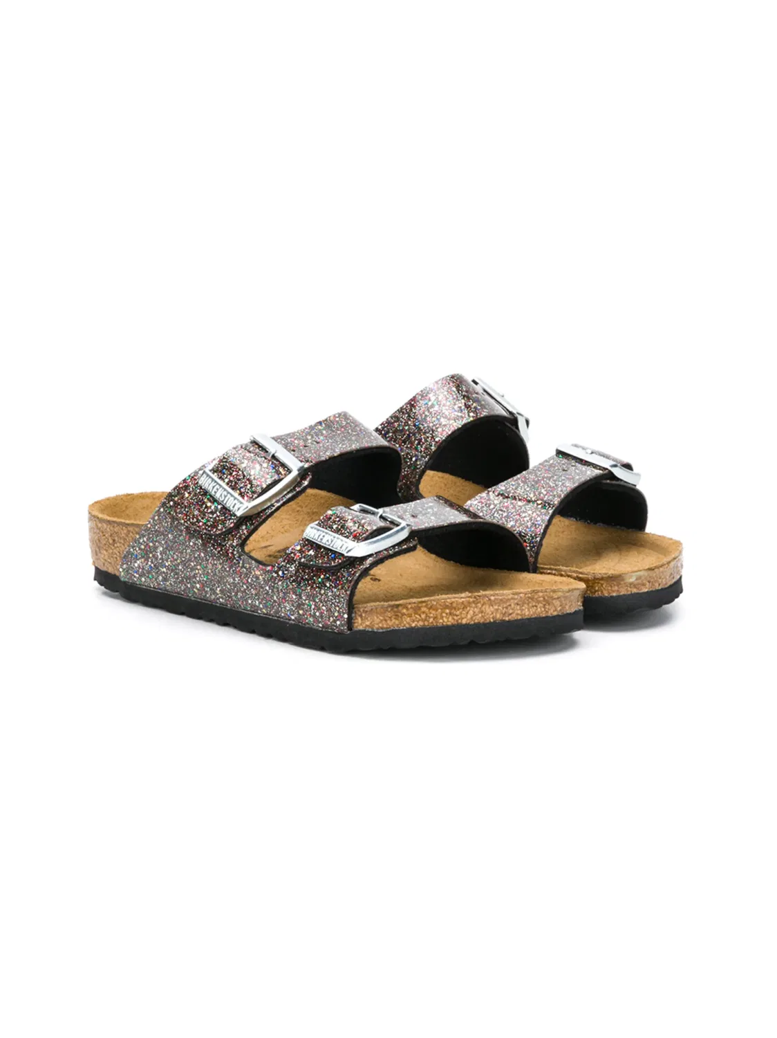 Сандалии с двойной застежкой Birkenstock, черный
