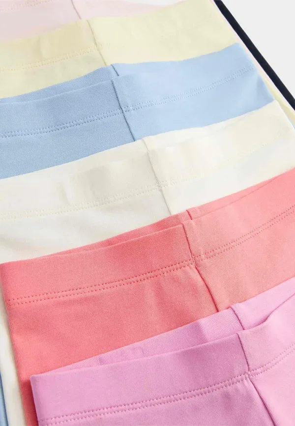 Комплект из 7 шорт 95% хлопок, 5% эластан Marks & Spencer, multi, мультиколор — фото 3