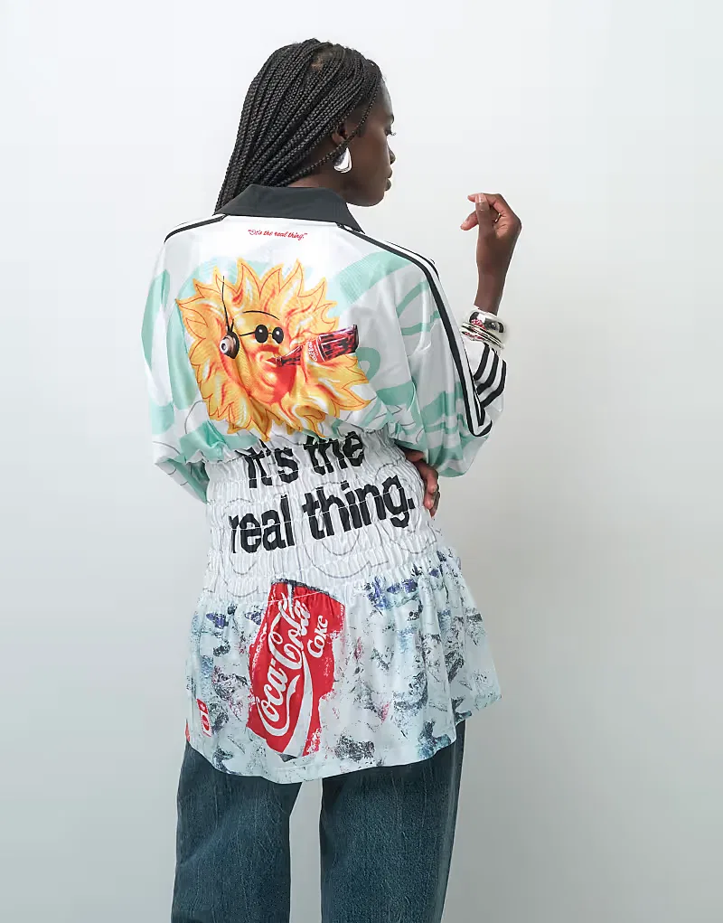 Футболка Adidas Originals с принтом Coca-Cola — фото 2