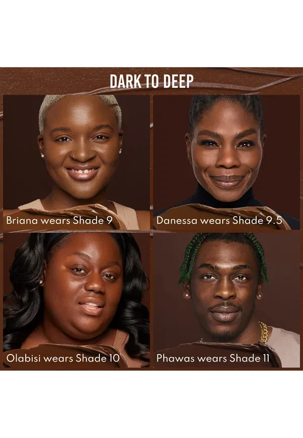 Вкусная матирующая пудра-бальзам для лица - праймер 18 г Danessa Myricks Beauty, цвет brown — фото 2