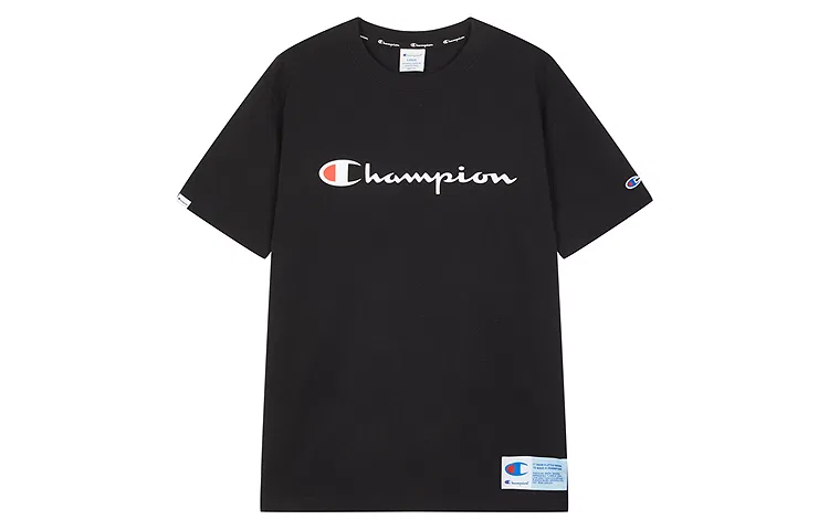 Футболка детская с круглым вырезом Champion, Black