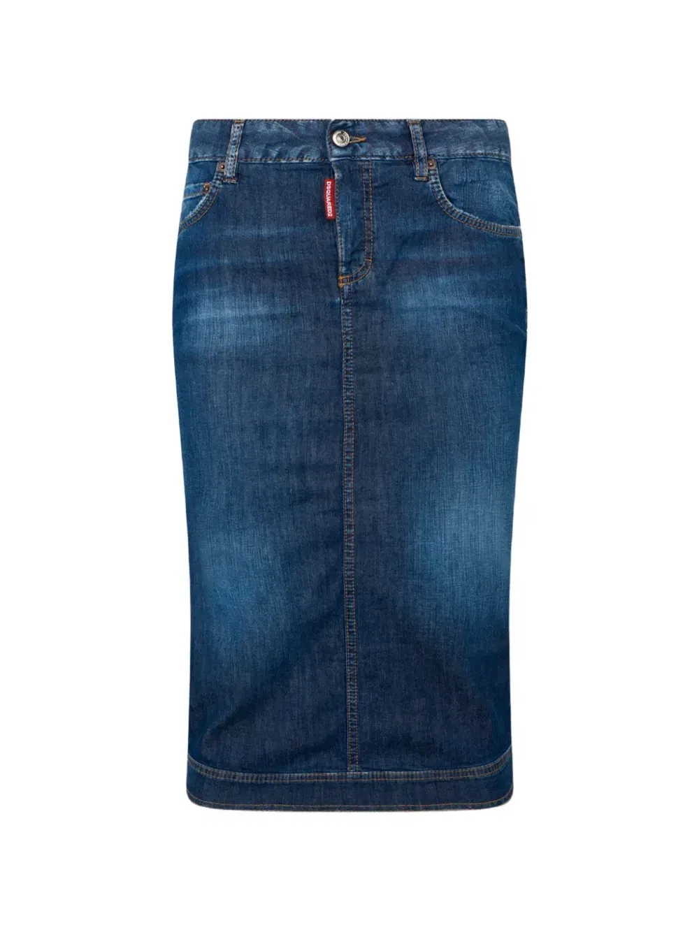 Мини-юбка Kick Dsquared2, синий
