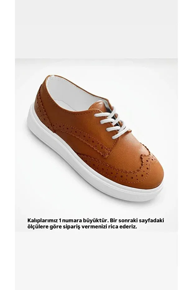 Детские оксфорды для мальчиков ортопедические Besteps, Brown