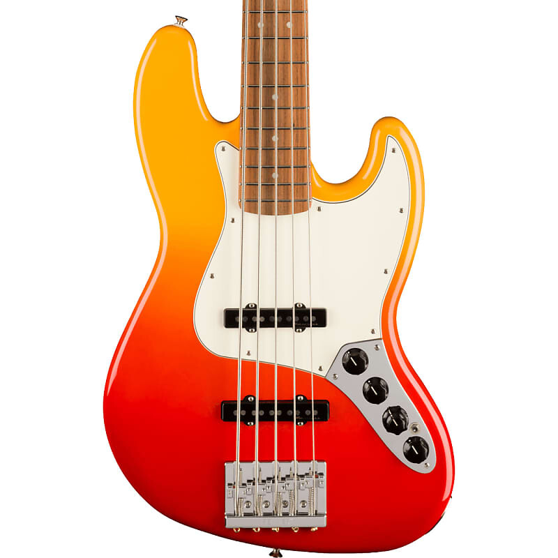 

Fender Player Plus Jazz Bass V - Накладка на гриф Pau Ferro, Tequila Sunrise