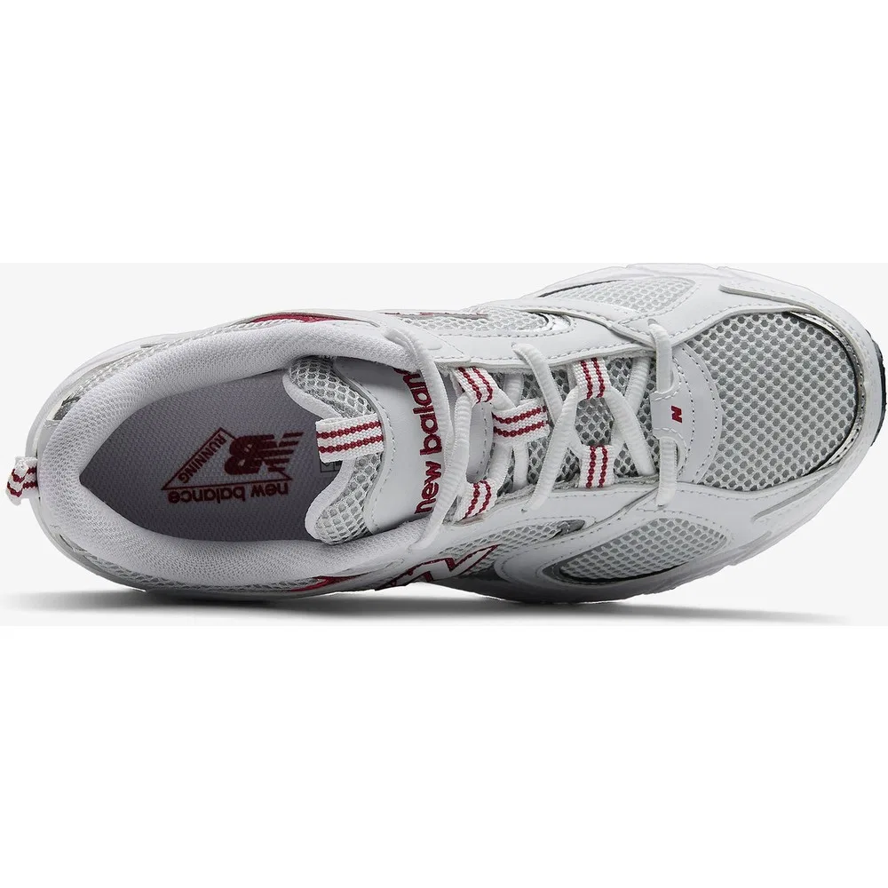 Детские спортивные кроссовки с шнуровкой New Balance 408, White — фото 3