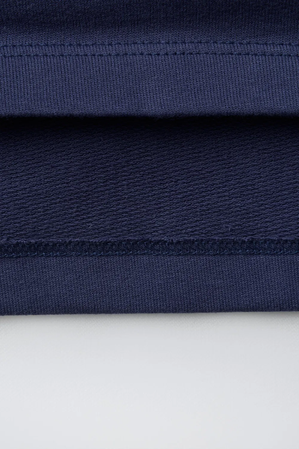 Полосатая вязаная рубашка-поло ZARA, Blue — фото 4