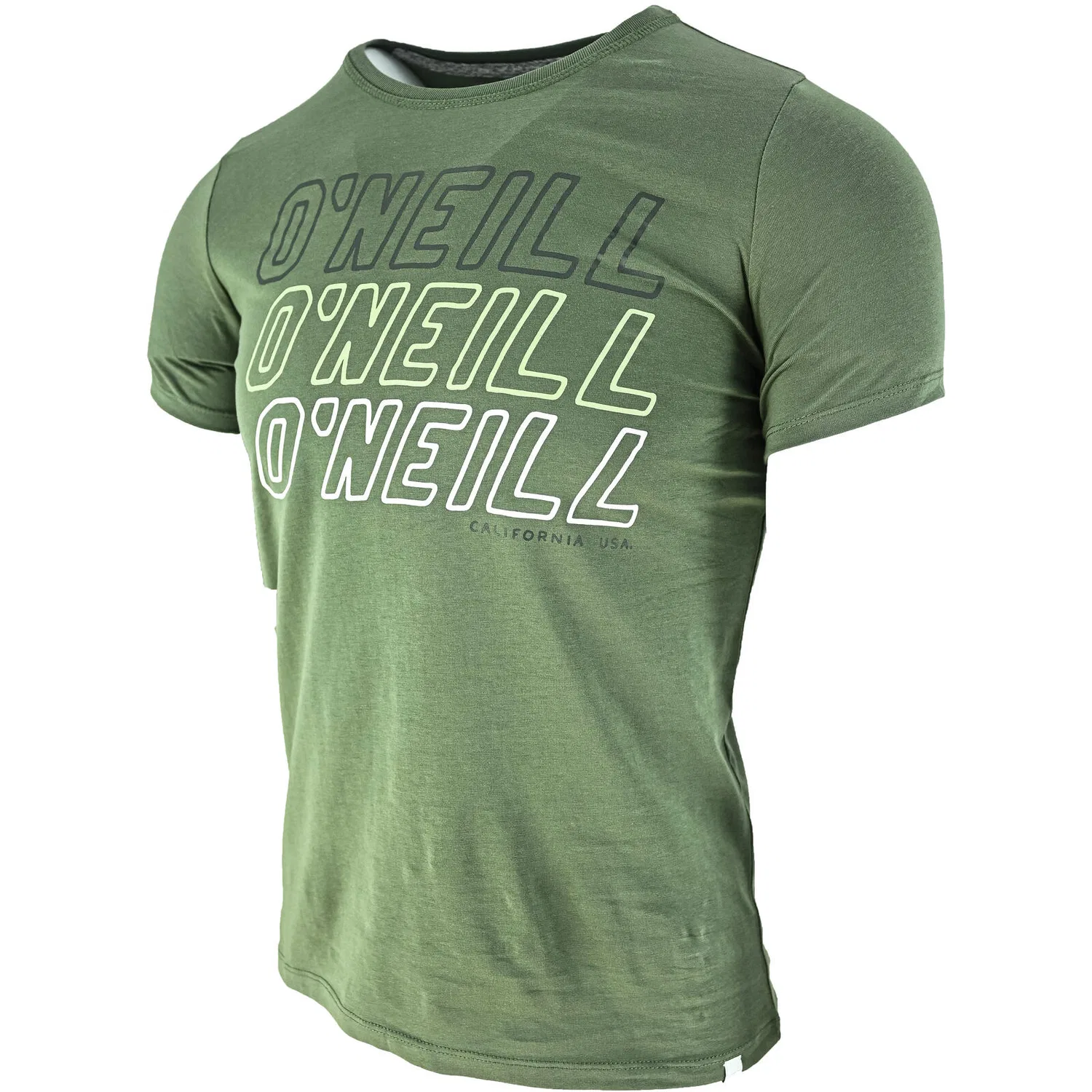 Детская хлопковая футболка O'Neill LB All Year SS, Grun — фото 3