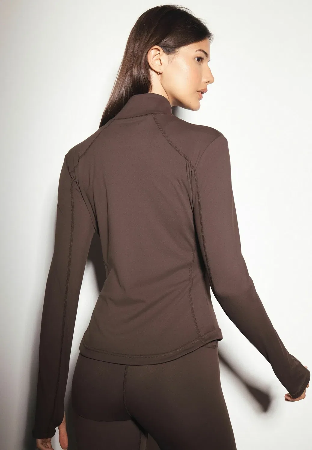 Куртка прямого кроя - Active Balance, на молнии - тренировочная куртка Next, Chocolate Brown — фото 2