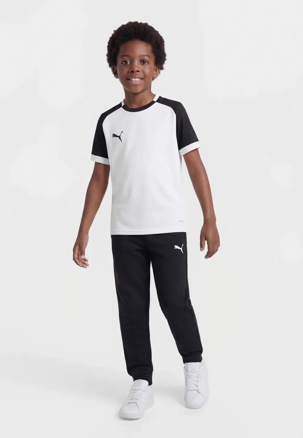 Футболка унисекс для матчей Teamliga Puma, White/Black