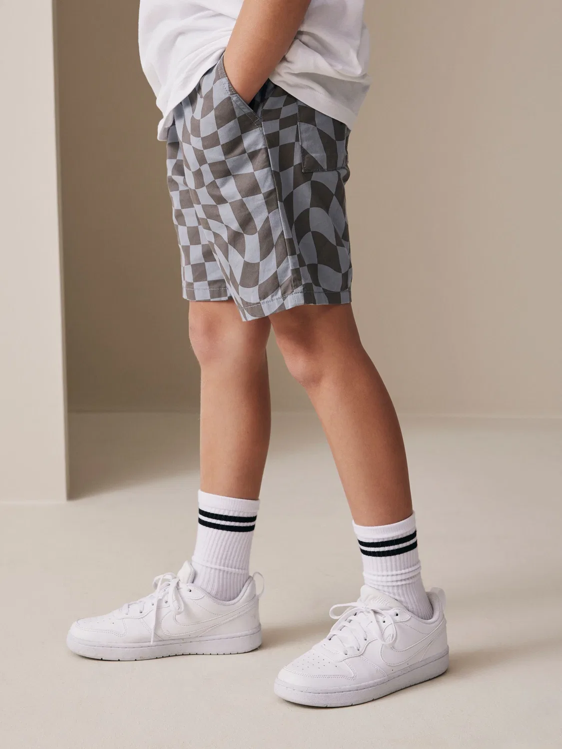 Шорты Regular Fit Next, сине-серые